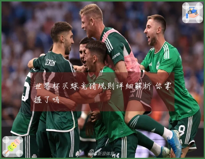 世界杯买球竞猜规则详细解析 你掌握了吗